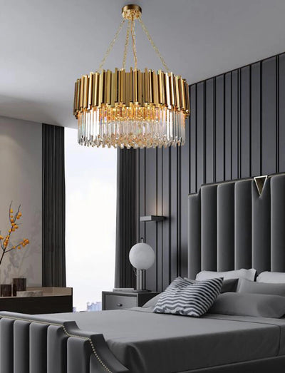 Modern Crystal Chandelier for Living Room