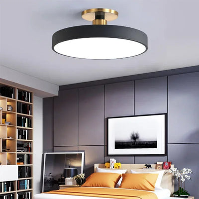 Modern Makaron Ceiling Chandelier LED Ceiling Lights for Living, Bedroom, Study Room, Child Corridor - Nordic Lamps Lighting