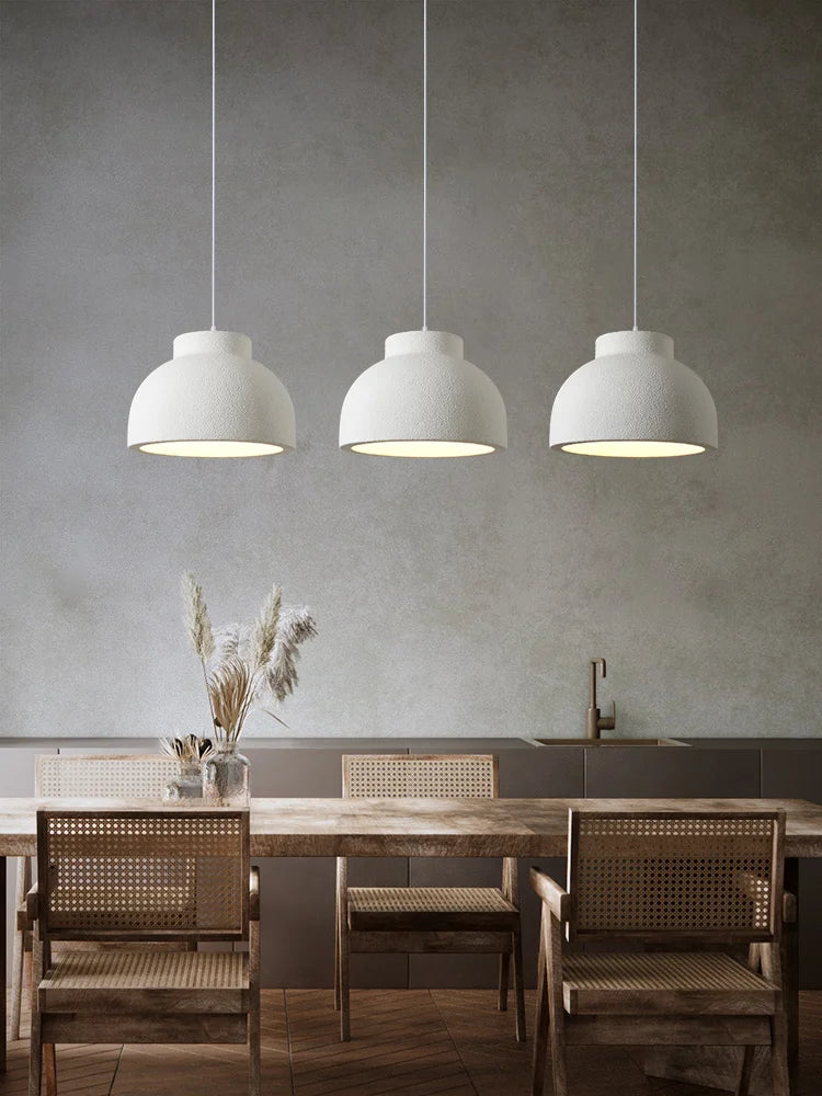 Nordic Wabi Sabi Pendant Lights - Minimalist Bedroom LED Chandeliers