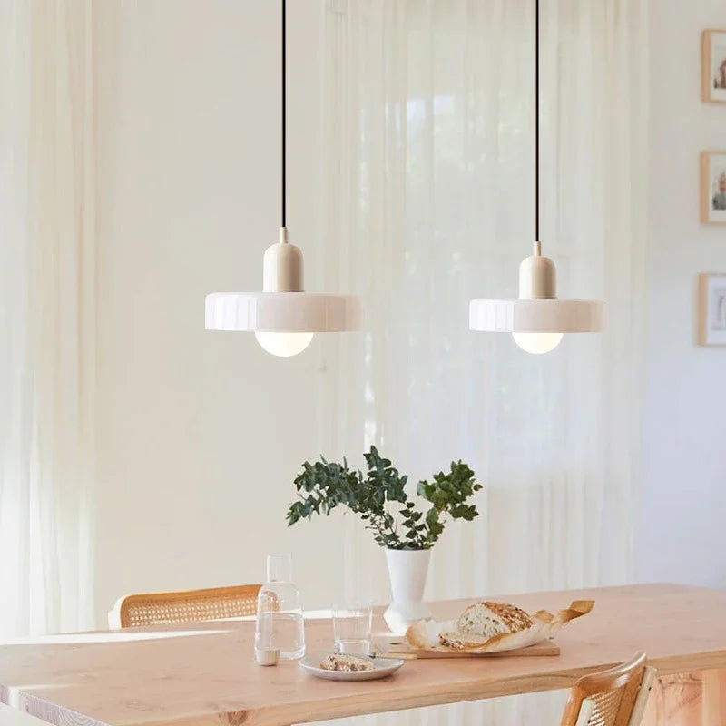 Nordic Glass Pendant Light for Stylish Indoor Illumination