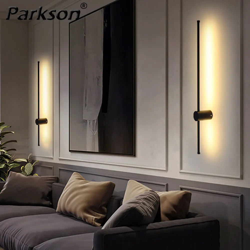 Modern LED Wall Sconce Lamp - Long Light for Living Room Decor, Bedside, Ceiling Indoor Lighting