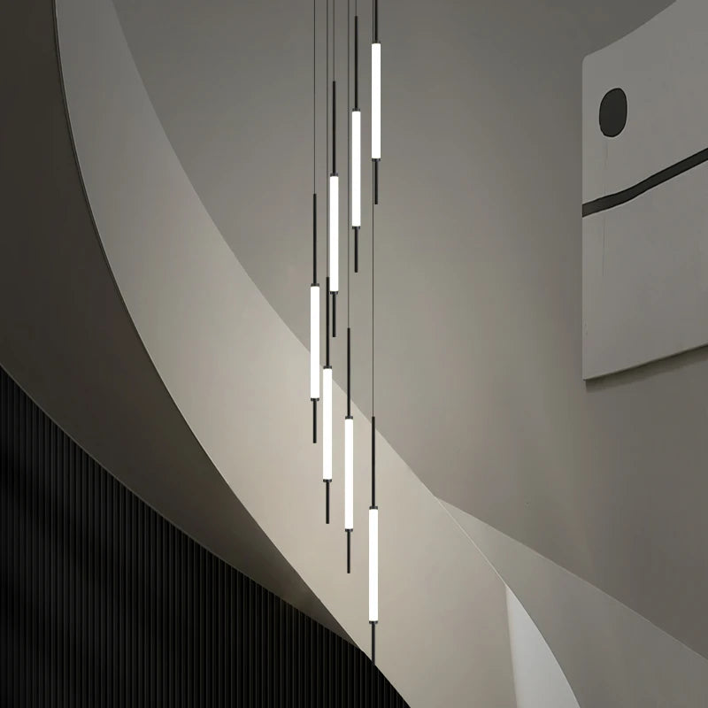 Modern Minimalism Chandelier LED Pendant Lights - Designer Lamp for Attic, Villa, and Staircase