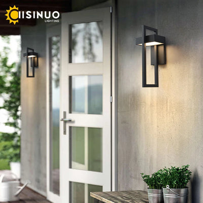 Retro Vintage Waterproof Outdoor LED Wall Sconce - 10W Garden and Porch Light