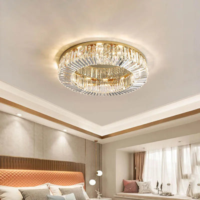 Modern Luxury Crystal Ceiling Lamp: Elevate Your Living Space