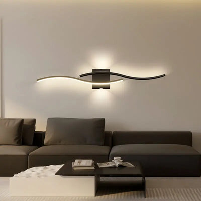 Modern LED Wall Lights for Bedroom Bedside - Up & Down Lighting Fixtures