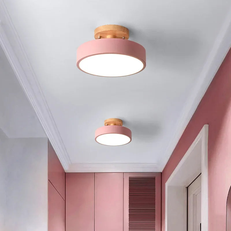 Nordic Entrance Hallway Ceiling Lamp: Industrial Lighting