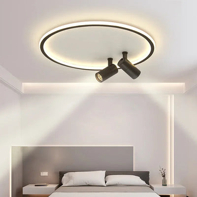 Modern Aisle LED Ceiling Light With Spotlight Chandelier - Home Decoration Lighting Fixture for Living, Dining Room, Bedroom