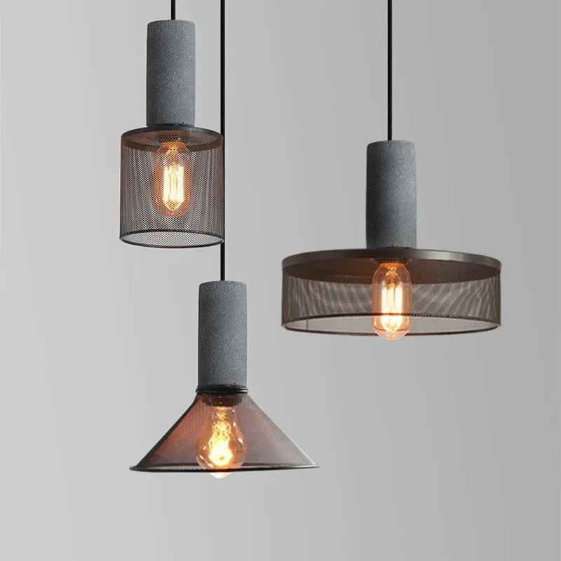 American Style Rural Retro Industrial Chandelier