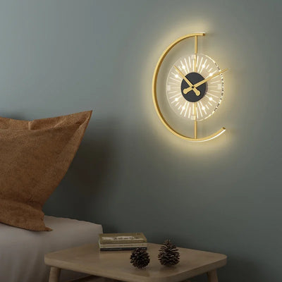 Modern LED Clock Wall Lamps: Combining Functionality with Style