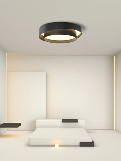 Round Ceiling Lamp Modern LED Art Ceiling Light for Studio Kitchen Bedroom Aisle Balcony Corridor - White Designer Ceiling Lamp