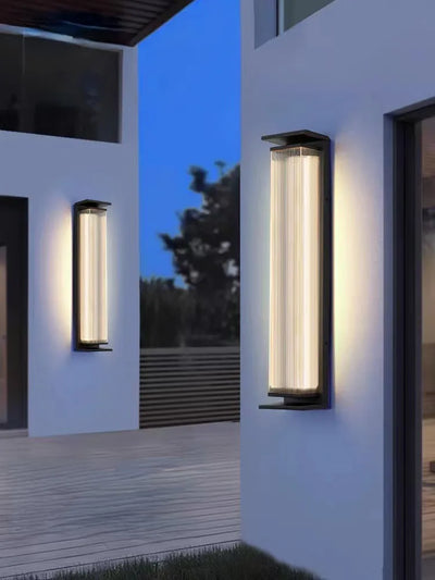 Modern Outdoor LED Wall Light - Waterproof Terrace, Hotel, Villa Door, Exterior Wall Column Garden Lamp IP65