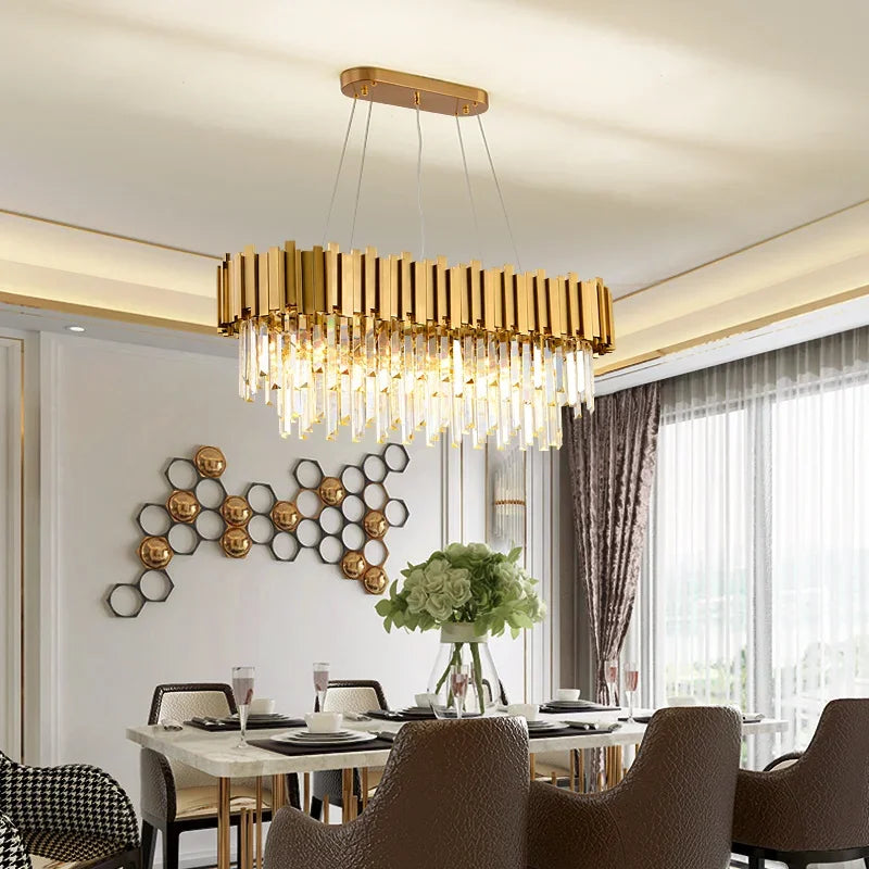 Modern Luxury Crystal Chandelier