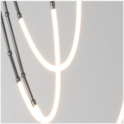 Contemporary Art Line LED Pendant Lights: Elevate Your Home Decor