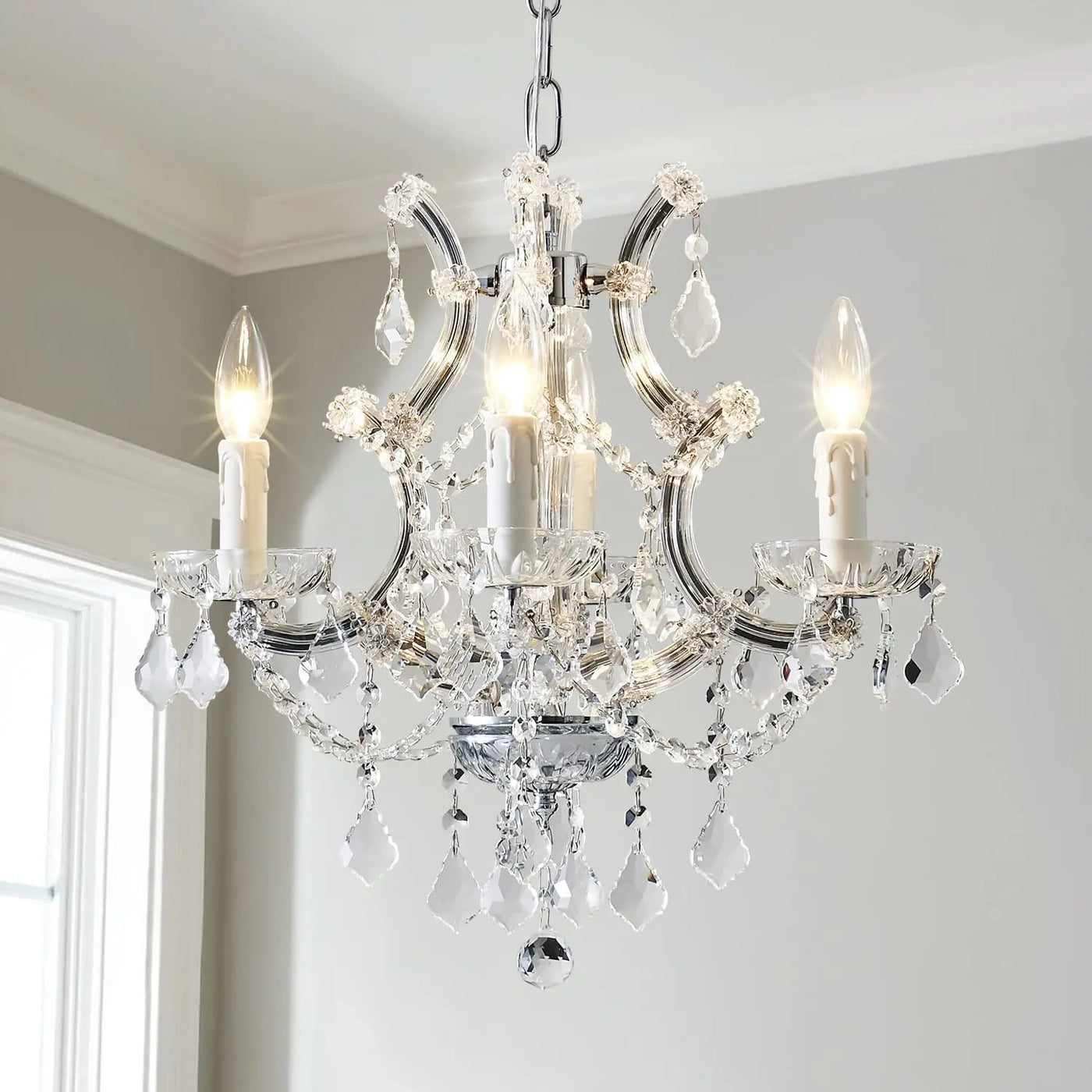 Elegant Crystal Chandelier Pendant Lights: Illuminate Your Space with Style