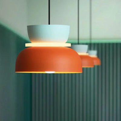 Modern Macaron Pendant Lamp - LED Chandeliers for Living Room, Study, Dining Room, and More