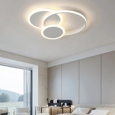 Modern LED Ceiling Chandelier Lamp - Versatile Lighting Fixture for Various Indoor Spaces