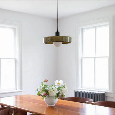 Postmodern Pendant Lamp: LED Retro Designer Glass Pendant Lamp