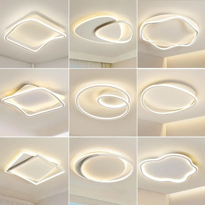 Modern LED Ceiling Chandelier Lamp - Versatile Lighting Fixture for Various Indoor Spaces