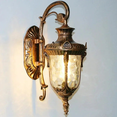 Retro European Outdoor Wall Light – IP44 Villa Courtyard Sconce