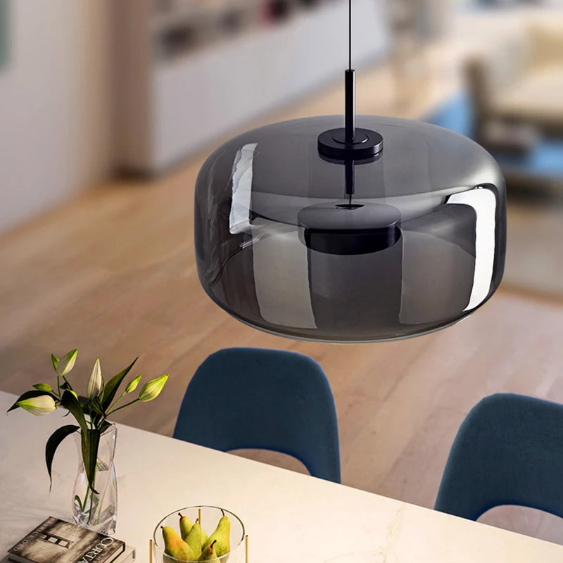 Modern Glass Pendant Lamp: Contemporary Elegance for Your Space