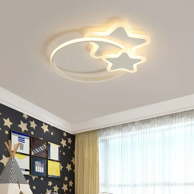 Stacked Star LED Ceiling Chandelier - Modern Home Decor Lighting