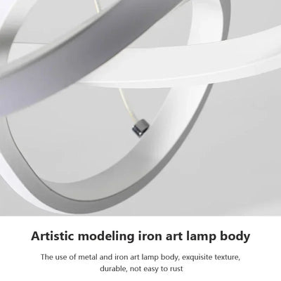 Nordic LED Ceiling Pendant Lamp: Creative Illumination for Dining Rooms and Corridors