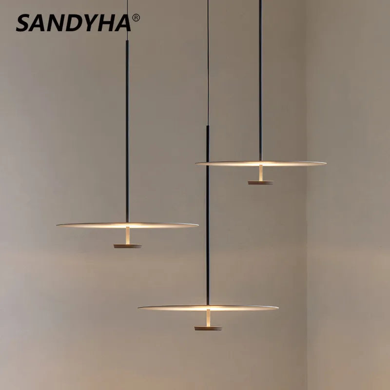 Minimalist Ring Chandeliers