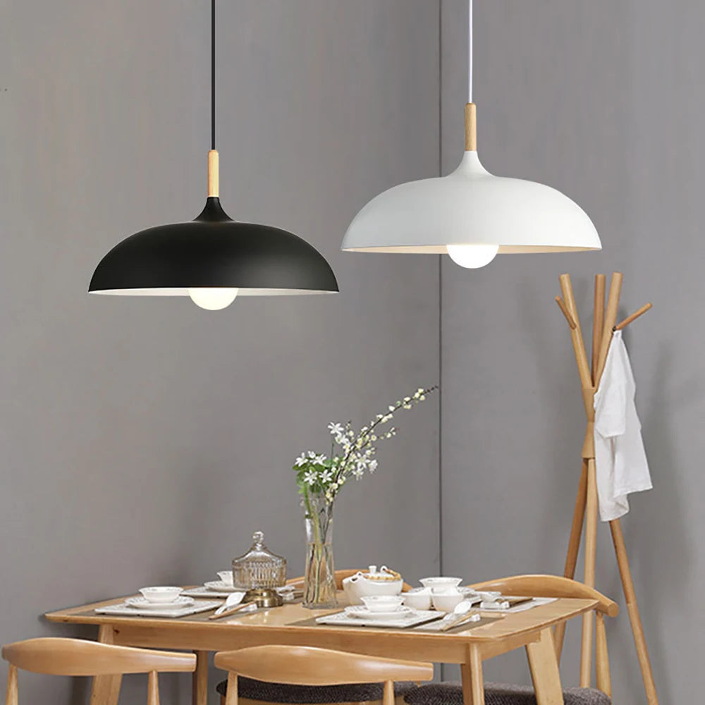 Nordic LED Pendant Light - Stylish Aluminum Chandelier for Kitchen Island