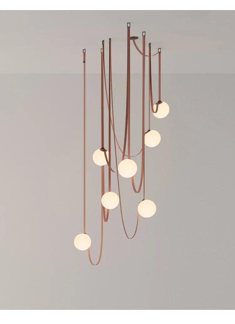 Modern Minimalist Designer Villa Chandelier - Nordic Ceiling Light for Living Room, Dining Room