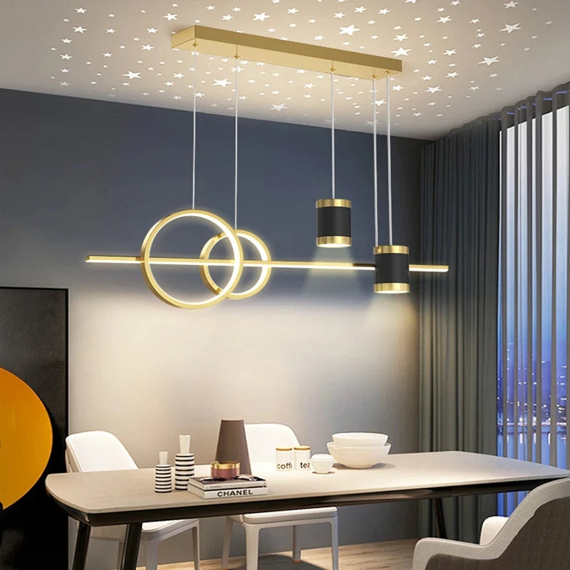 Modern LED Pendant Lights - Luxury Dining Room Lamp