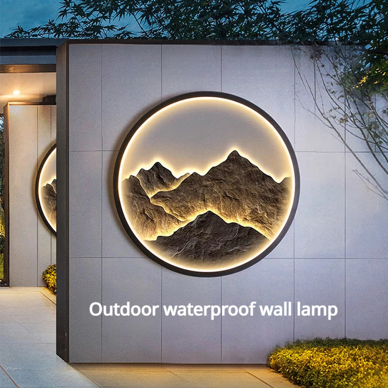 Modern Luxury Mural Lamp