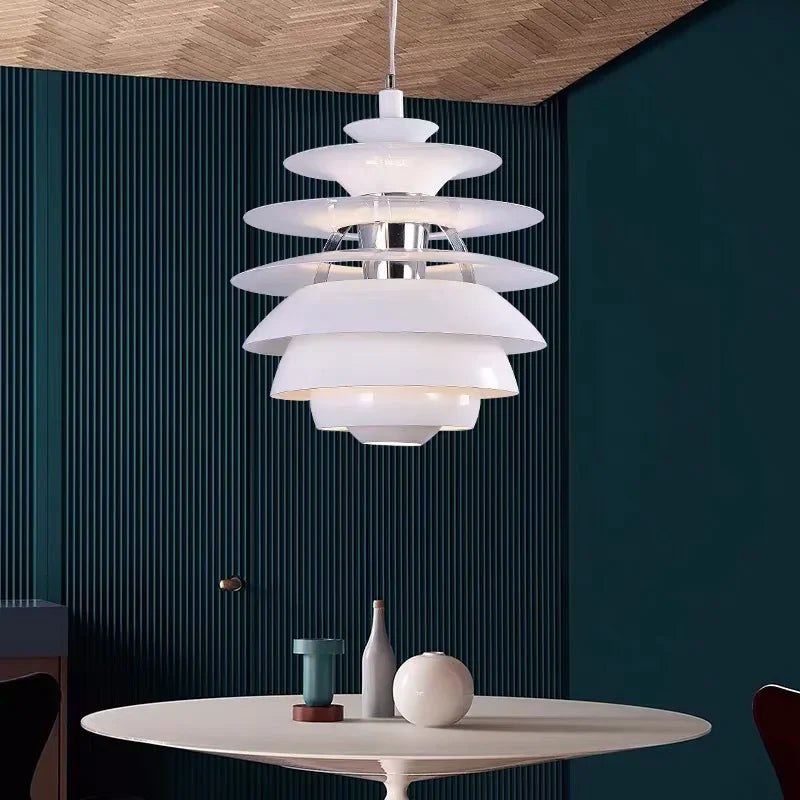 Elevate Your Living Space with Postmodern Elegance: Aluminum Pendant Lights