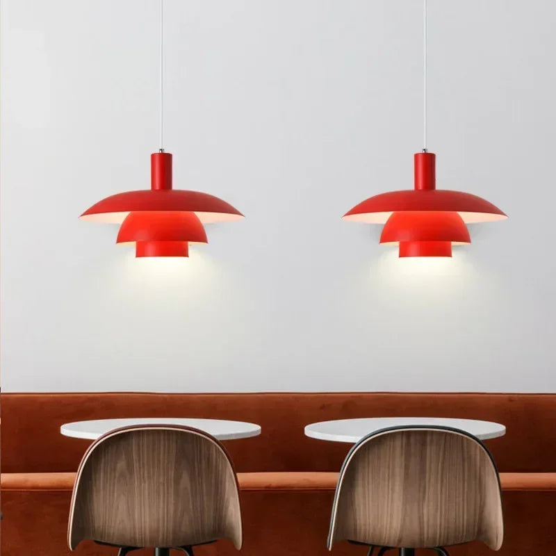 Danish Design Pendant Light - High-Quality LED Hanging Lamp for Living Room, Kitchen, and Dining Table