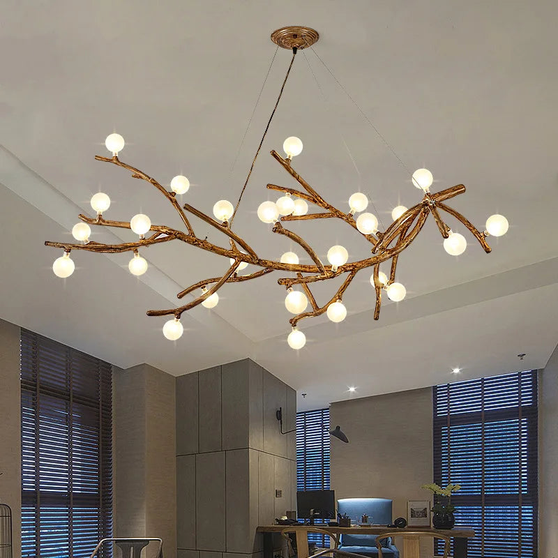 Nordic Retro LED Chandelier