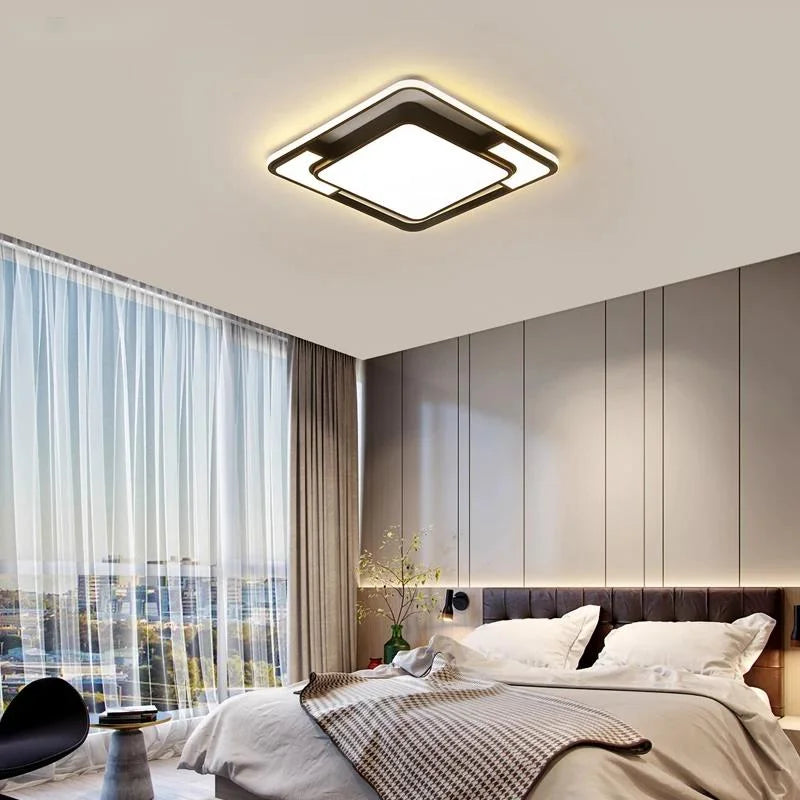 Modern LED Ceiling Light Fixtures - Indoor Lighting Decoration Lamp for Living Room, Bedroom, Dining Room