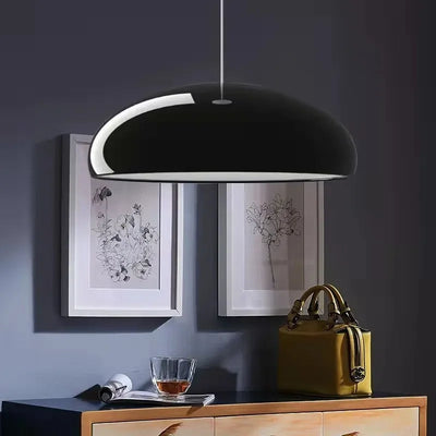 LED Nordic Pendant Light Macaron - Round Hanging Luminaire for Living Room, Dining Room, Café