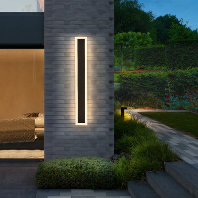 Modern Outdoor LED Wall Lamp – 3000K Warm Light Fixture for Aisles, Garages, and Porches