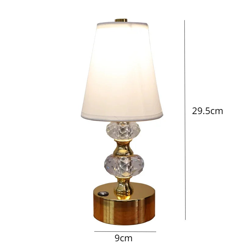 Bedside LED Table Lamp – Creative Personality Night Light for Bedroom, Study & Restaurant