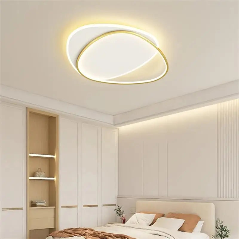 Modern LED Chandelier: Indoor Lighting for Bedroom, Study, Living Room - Elegant Home Decoration