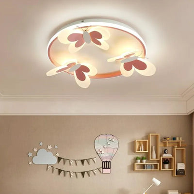 Kids Ceiling Lamp Butterfly Decorative