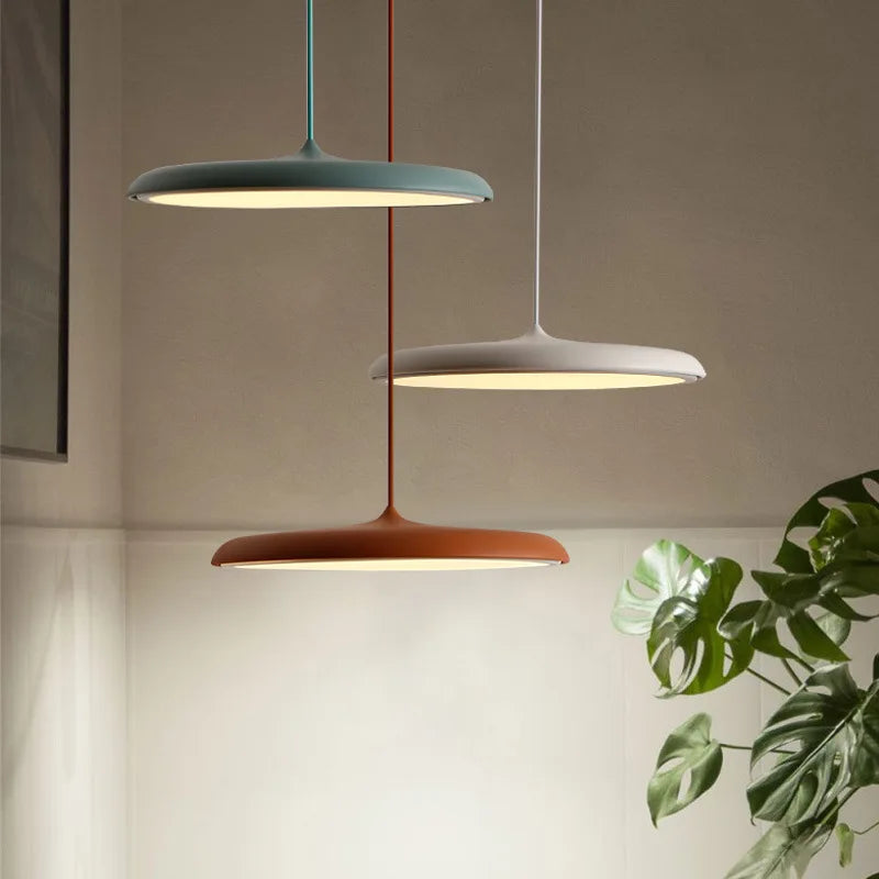 Modern Macaron LED Pendant Lamp: Luster Lighting Fixture