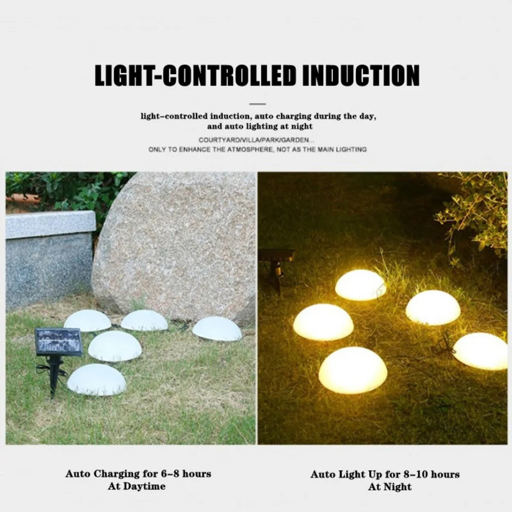 LED Solar Garden Light – Outdoor Lawn Pathway Landscape Lighting