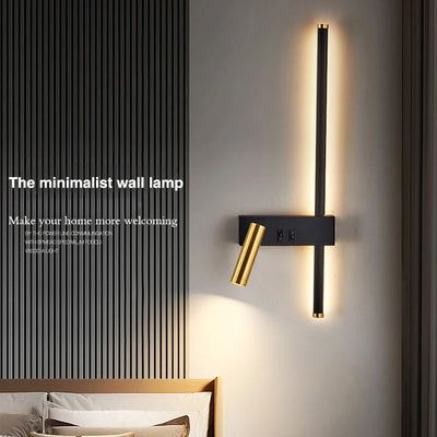 Nordic Modern LED Wall Lamps - Dual Light Sources