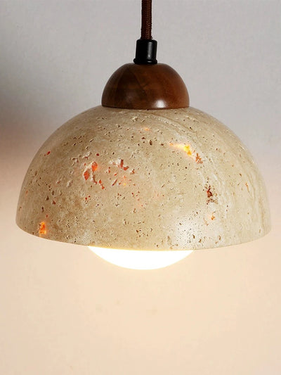 Yellow Traver LED Pendant Lamp - Japanese Style