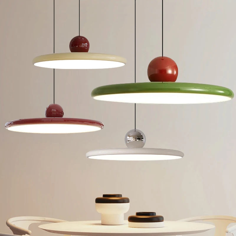 Nordic Pendant Light Macaron Iron