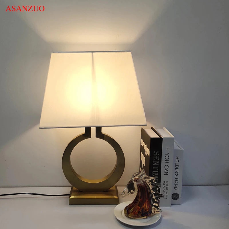 Modern Gold Decor Table Lamp: A Touch of Luxury for Your Living Space