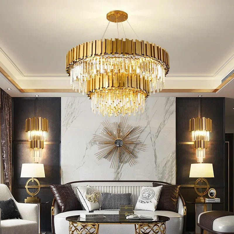 Modern Luxury Crystal Chandelier