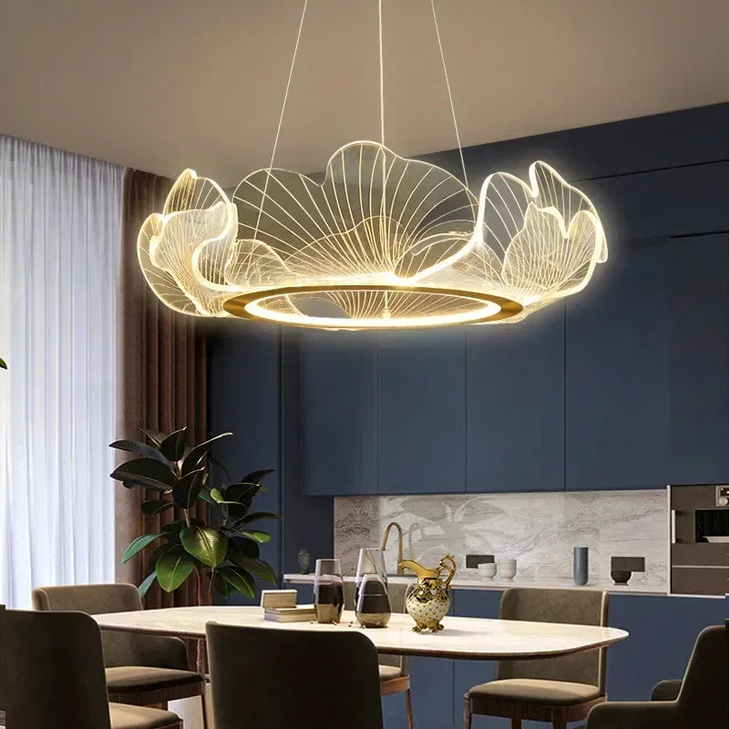 Modern Petal Pendant Light: Illuminate Your Space with Contemporary Elegance