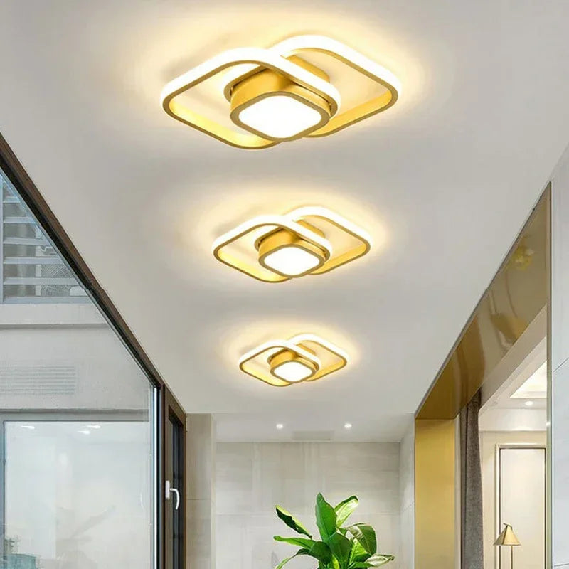 Modern Dimmable LED Ceiling Lamp - Stylish Ceiling Lights for Dining Room, Living Room, Nordic Aisle, and More