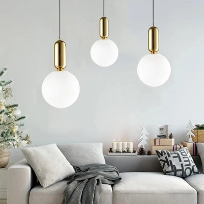 Nordic Glass Ball Pendant Lights: Illuminate Your Space with Modern Elegance